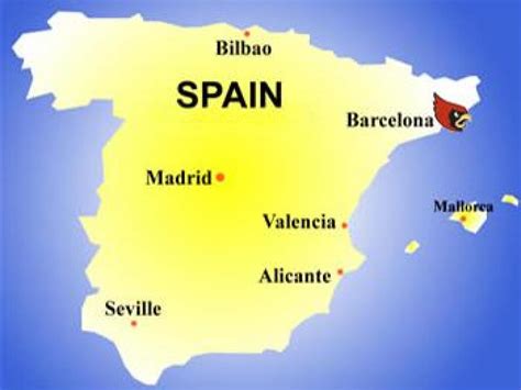 barcelona karte spanien